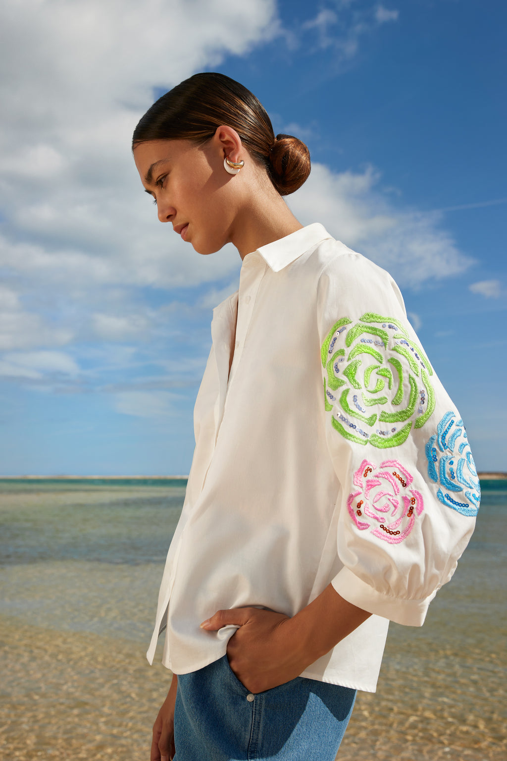 Blouses lange mouw multicolor Atmos