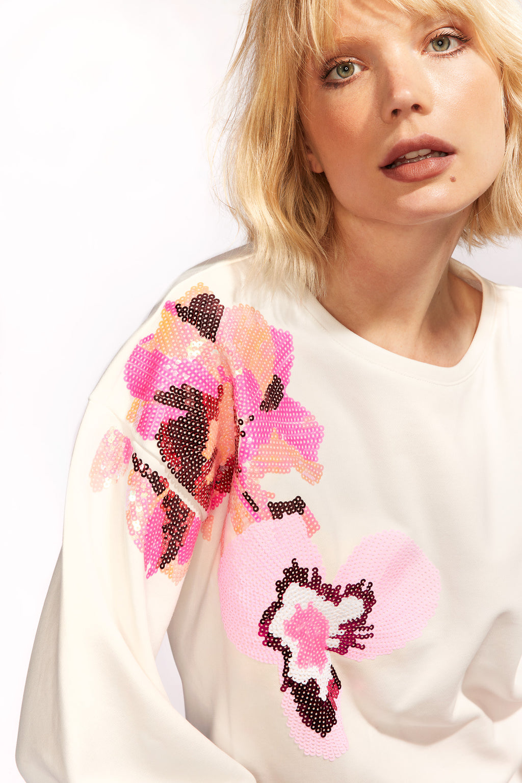 Sweaters roze Senso