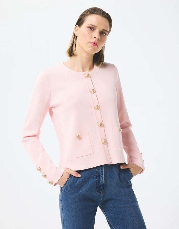 Cardigans roze Léo & Ugo