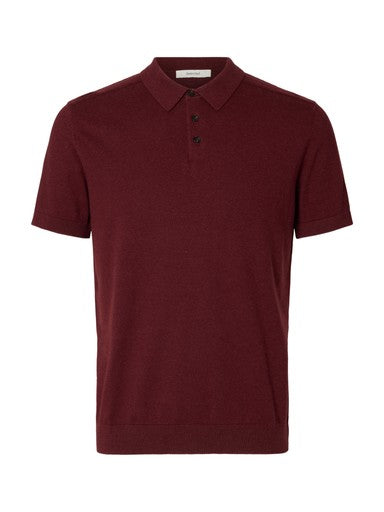 Pulls bordeaux Selected HOMME