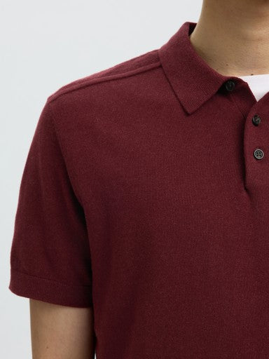 Pulls bordeaux Selected HOMME
