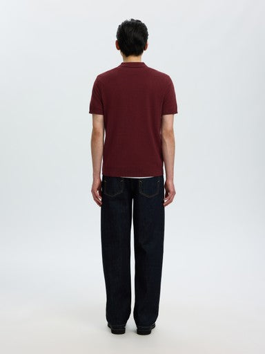 Pulls bordeaux Selected HOMME