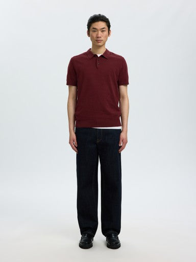 Pulls bordeaux Selected HOMME