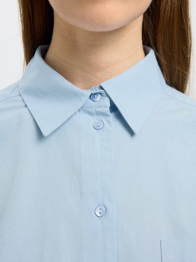 Blouses lange mouw blauw Selected FEMME