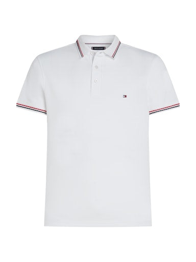 Polo's korte mouw wit Tommy Hilfiger