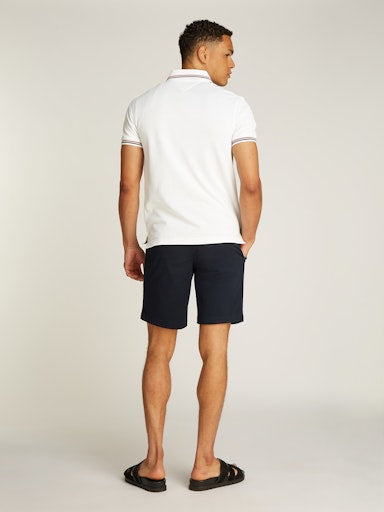 Polo's korte mouw wit Tommy Hilfiger