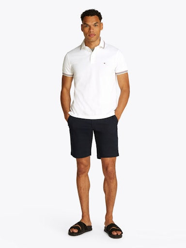 Polo's korte mouw wit Tommy Hilfiger