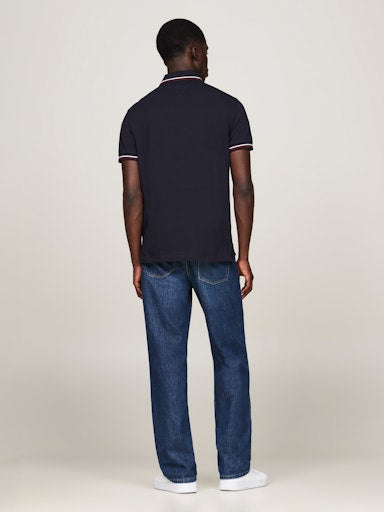 Polo's korte mouw navy Tommy Hilfiger