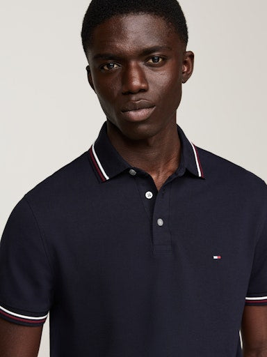 Polo's korte mouw navy Tommy Hilfiger