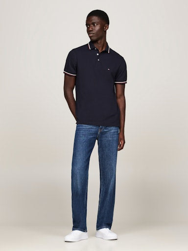 Polo's korte mouw navy Tommy Hilfiger