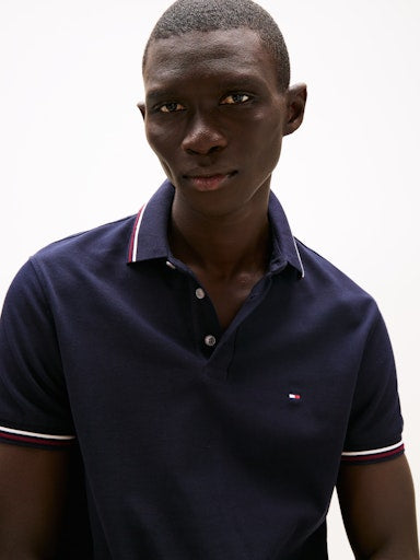 Polo's korte mouw navy Tommy Hilfiger