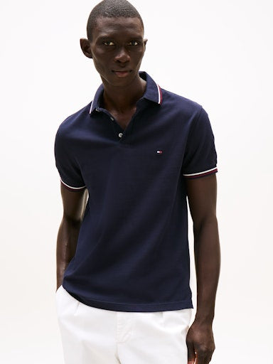 Polo's korte mouw navy Tommy Hilfiger
