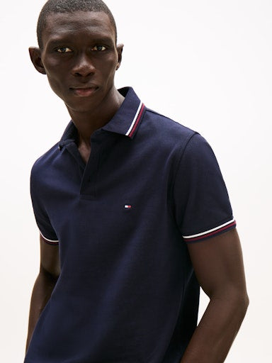 Polo's korte mouw navy Tommy Hilfiger