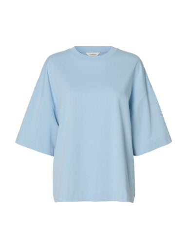 T-shirts korte mouw blauw Selected FEMME