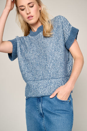 Pulls blauw Marie Méro