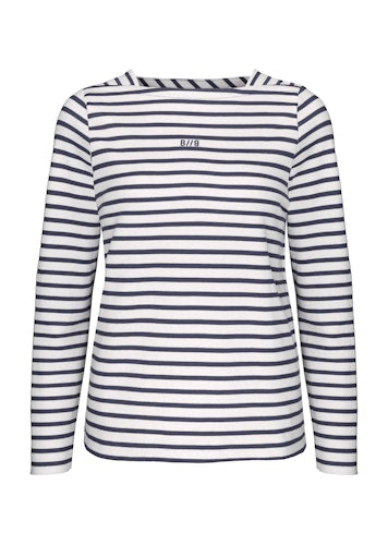 T-shirts lange mouw blauw Bianca