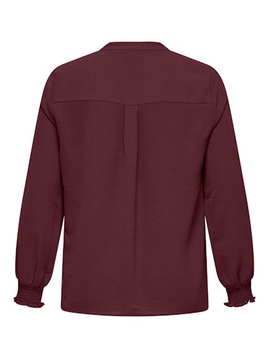 Blouses lange mouw rood ONLY Carmakoma