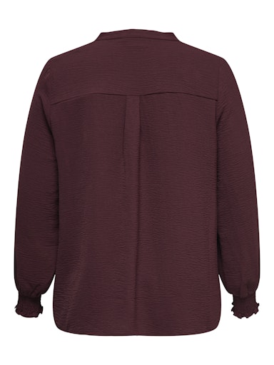 Blouses lange mouw bordeaux ONLY Carmakoma