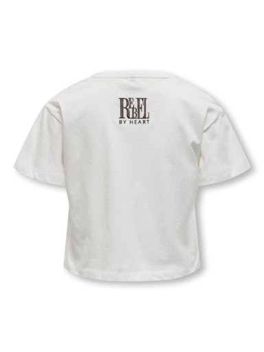 T-shirts korte mouw beige KIDS ONLY