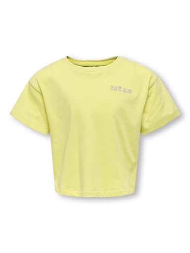 T-shirts korte mouw geel KIDS ONLY