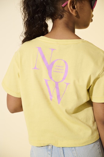 T-shirts korte mouw geel KIDS ONLY