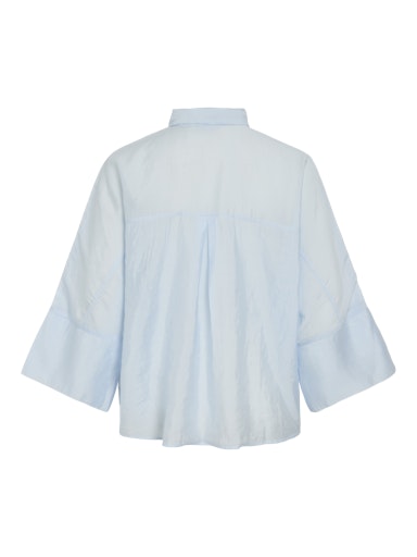 Blouses lange mouw blauw VILA