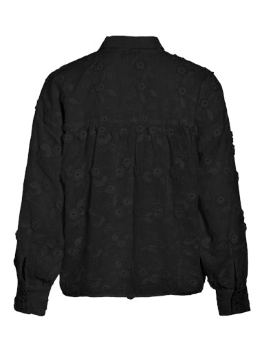 Blouses lange mouw zwart VILA