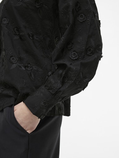 Blouses lange mouw zwart VILA