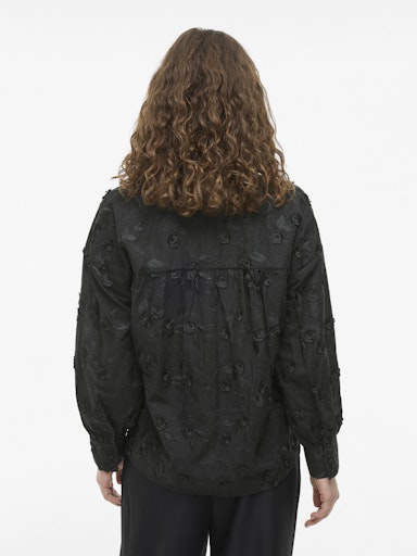 Blouses lange mouw zwart VILA