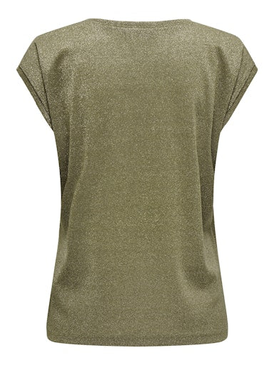 T-shirts korte mouw groen ONLY