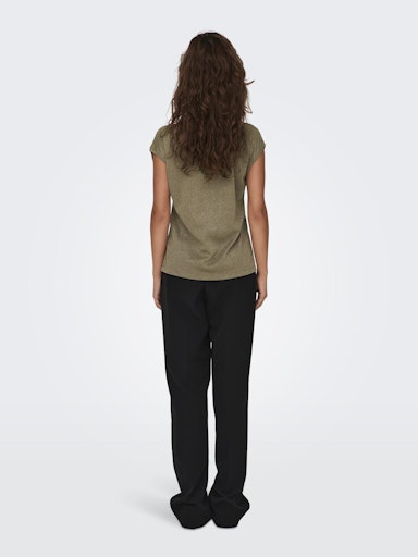 T-shirts korte mouw groen ONLY