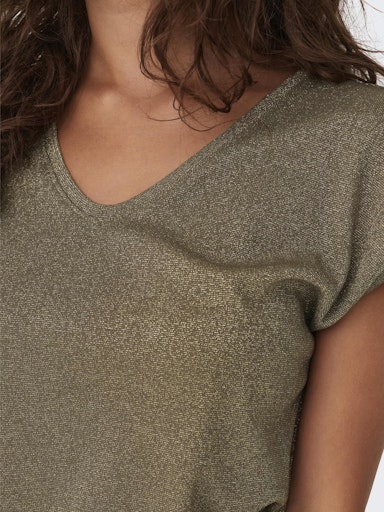 T-shirts korte mouw groen ONLY