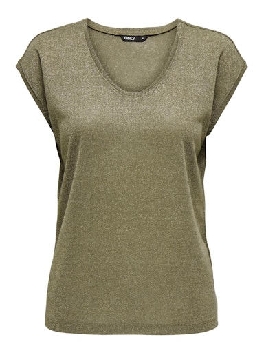 T-shirts korte mouw groen ONLY
