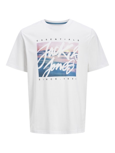 T-shirts korte mouw wit JACK & JONES JUNIOR