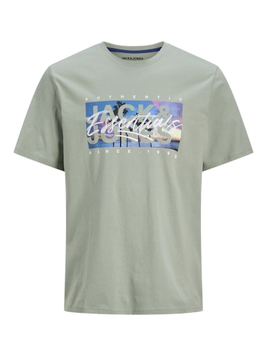 T-shirts korte mouw groen JACK & JONES JUNIOR