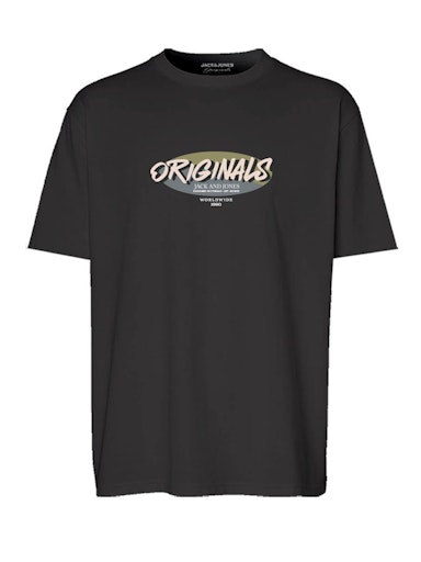 T-shirts korte mouw zwart JACK & JONES JUNIOR