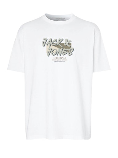 T-shirts korte mouw wit JACK & JONES JUNIOR