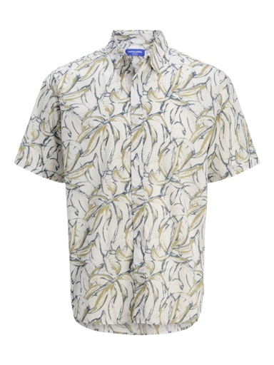 Hemden korte mouw wit JACK & JONES JUNIOR