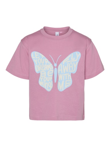 T-shirts korte mouw roze VERO MODA GIRL