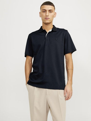 Polo's korte mouw navy JACK & JONES