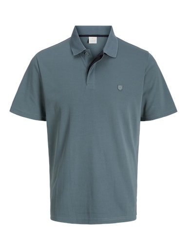 Polo's korte mouw blauw JACK & JONES