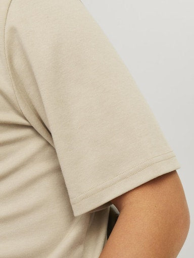 Polo's korte mouw beige JACK & JONES