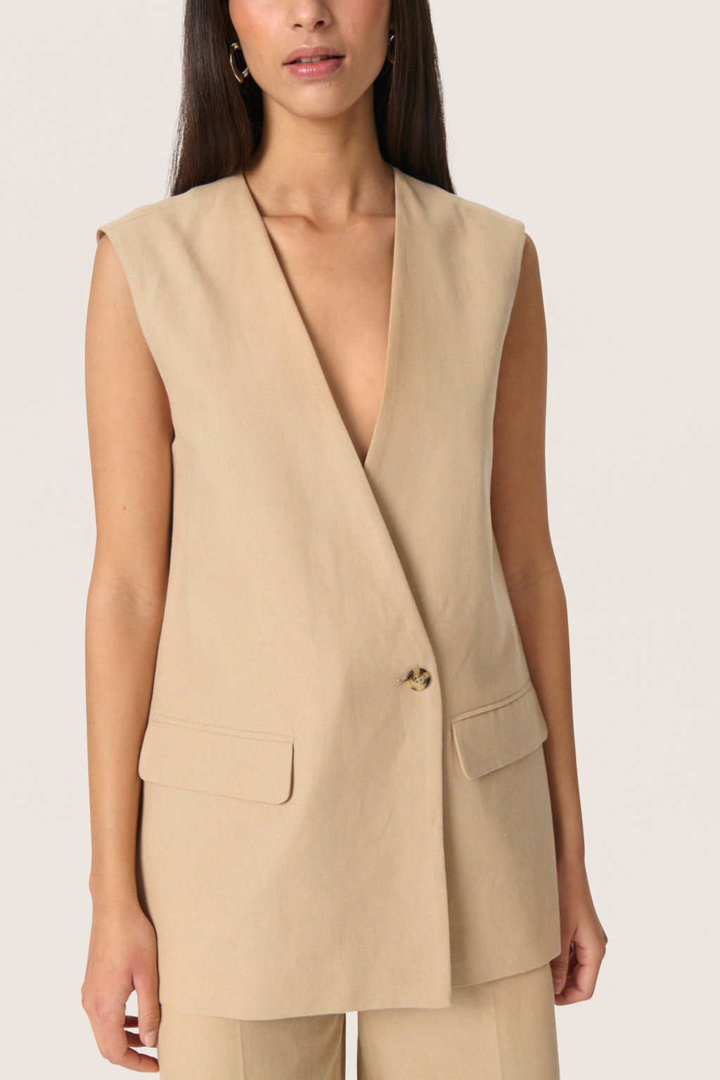 Gilets beige Soaked In Luxury