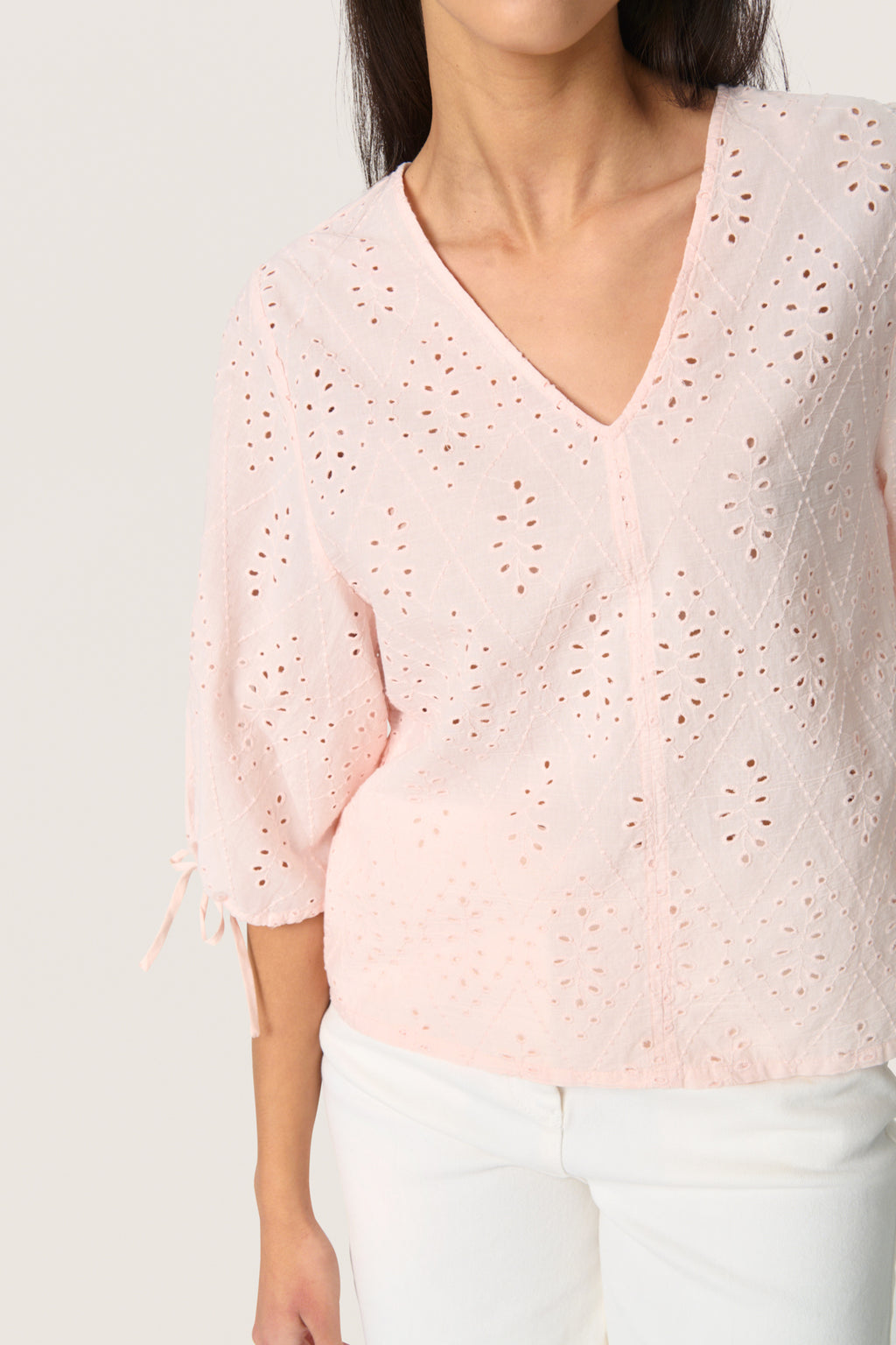 Blouses lange mouw oranje Soaked In Luxury