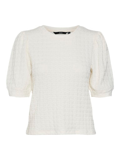 T-shirts korte mouw beige VERO MODA