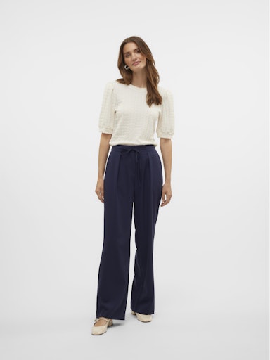 T-shirts korte mouw beige VERO MODA