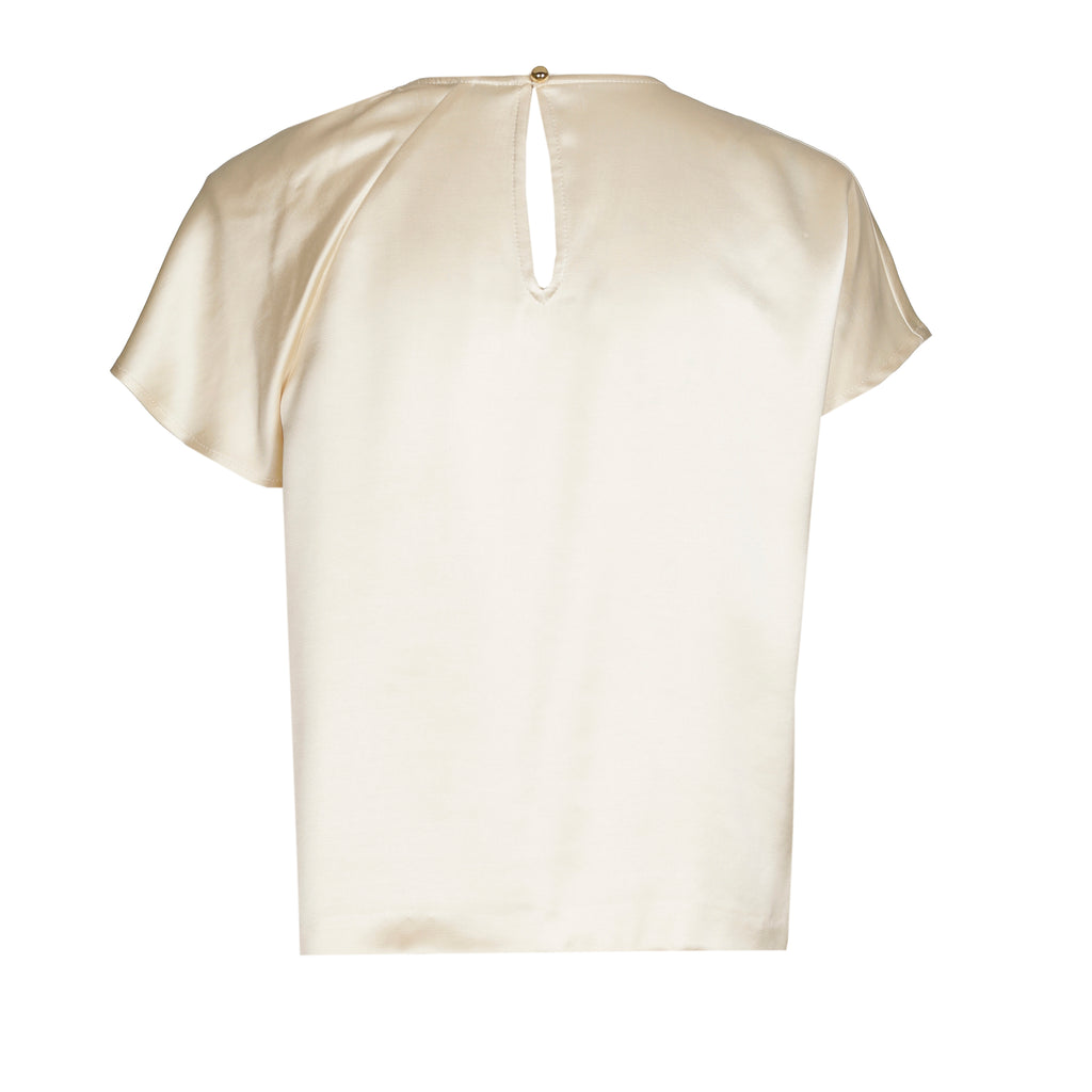 Blouses korte mouw goud Caroline Biss