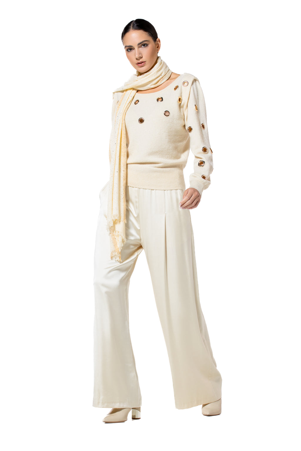 Broeken goud Caroline Biss