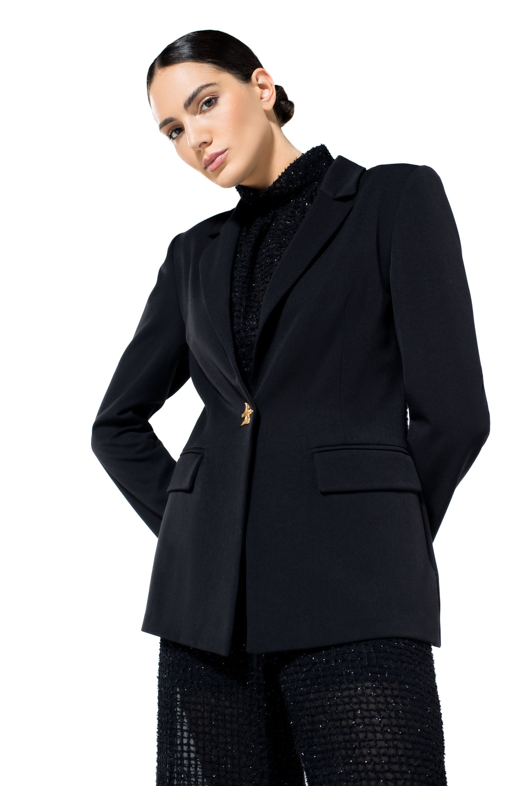 Blazers zwart Caroline Biss