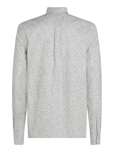 Hemden lange mouw beige Tommy Hilfiger